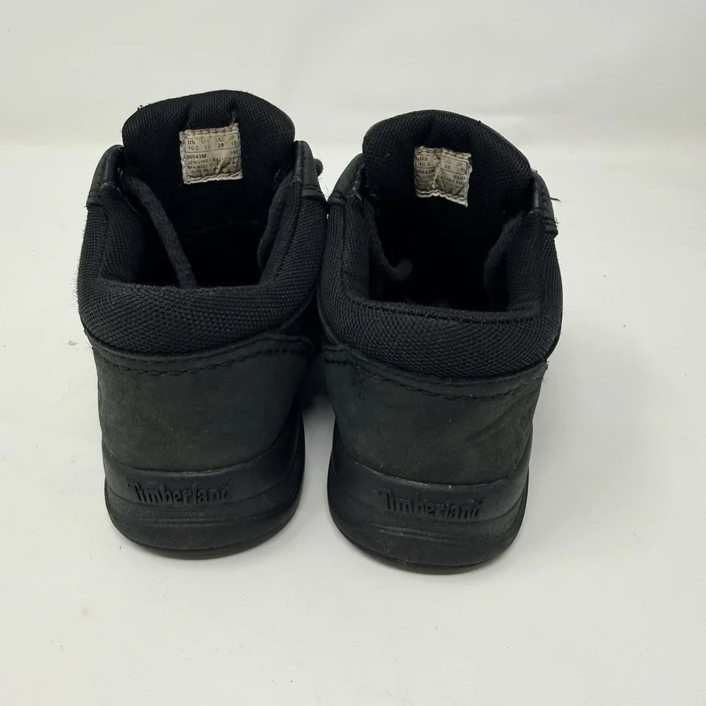 Timberland Earthkeepers Trekker‎ Moc Toe Oxford Toddler Size 10.5 Black